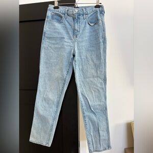 J. Crew Cropped Mom Jeans